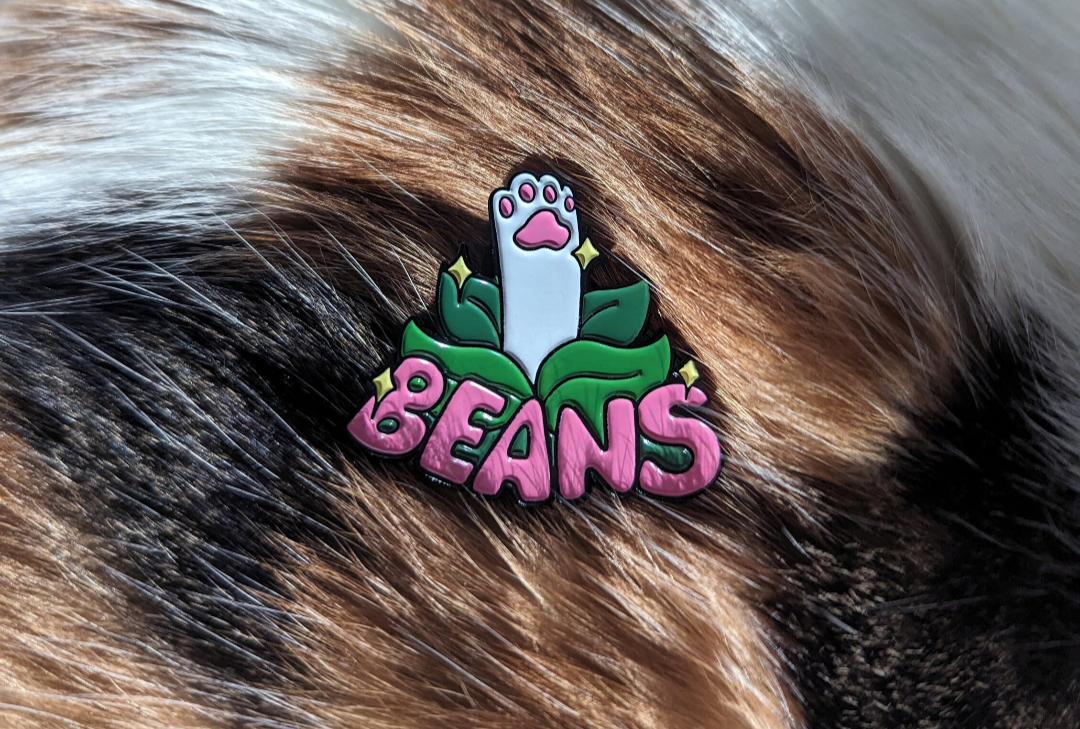 Kitty Toe Beans Soft Enamel Pin