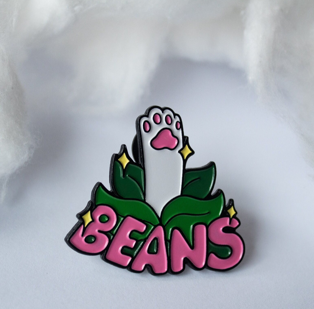 Kitty Toe Beans Soft Enamel Pin